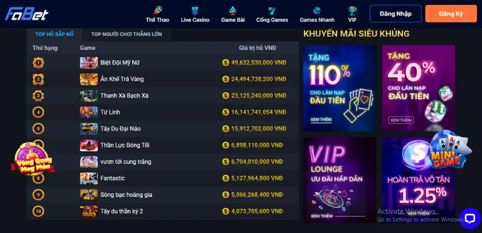 Hình ảnh các phương thức nạp tiền tại tt888 casino