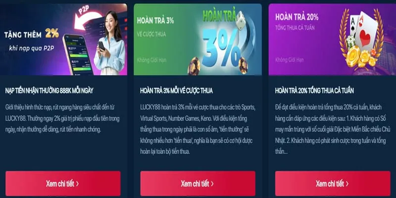 Các chương trình khuyến mãi và ưu đãi VIP tại tt888 casino